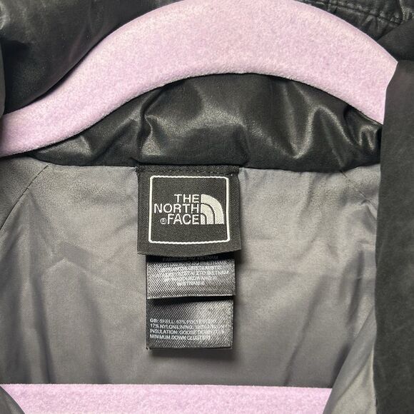 North Face Aconcagua Puffer Jacket Womens XS Black 550 Fill Goose Down - Picture 4 of 11